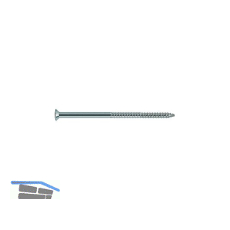 FISCHER Sicherheitsschraube 7 x 105 Senkkopf Torx 40 verzinkt