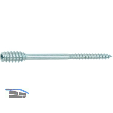 TOPROC-Top Distanzschraube 6x180 mit ISK verzinkt-blau (Abstandsschraube)