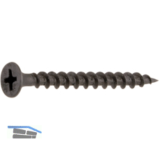 Schnellbauschraube 4.2x75 phosphatiert Grobgewinde f�r Holzunterkonstruktion