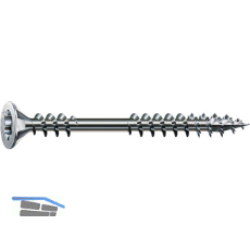SPAX Verlegeschraube 4.5x 60 Teilgewinde Torx 20 Wirox-Silber