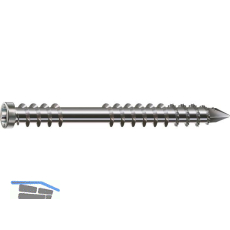 SPAX-D Terrassenschraube mit Zylinderkopf 5.0x 50 Torx 25 Edelstahl A2
