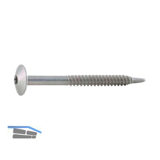 SFS-SPC4/43 Kopplungsschraube 5.5x 95 TX25 Stahl GS silber mit Bohrspitze