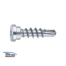 SFS Tragehilfe Schraube mit Bohrspitze 6x20 - Stahl verzinkt-blau