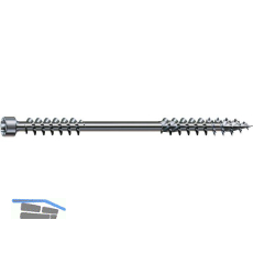 SPAX ISO D�mmstoffschraube Zylinderkopf Torx 10x200 Wirox-Silber mit Bewertung