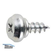 SPK3/6-S-73 /BS Klemmprofilschraube 4.2x 13 PH 2 Stahl silber