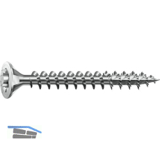 SPAX Senkkopf 4.0x 35 Vollgewinde Torx 20 Wirox-Silber mit Bewertung