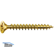 SPAX Senkkopf 4.0x 40 Vollgewinde Pozidriv 2 Yellox mit Bewertung