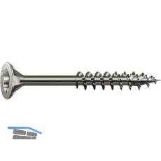 SPAX Senkkopf 8.0x140 Teilgewinde Torx 30 Edelstahl A2 mit Bewertung