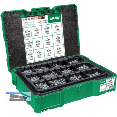 SPAX SNK Montagekoffer / Systainer T-Loc, T-STAR plus, Wirox-Silber