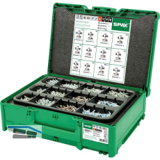 SPAX SNK M�belbau-Montagekoffer / Systainer T-Loc, T-STAR plus, Wirox-Silber