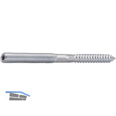 Stockschraube 10x130 Torx verzinkt mit Schl�sselfl�che