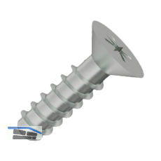 Senkblechschrauben mit Zapfen DIN7982F 4.2x 19 PZ verzinkt