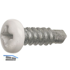 DIN7504N 5.5X 16 Phillips-KS Kopf RAL7037 staubgrau beschichtet ~ISO15481