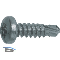 DIN7504N 5.5x 50 Torx25 verzinkt Linsen-Bohrschraube