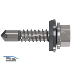 REISSER RP-K, REFABO Plus Bohrschraube 5.5x38/E16 Bi-Metall A2