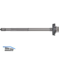 REISSER RP-7K-P REFABO Plus Sandwich-Bohrschraube 5.5x162/E19 Bi-Metall A2