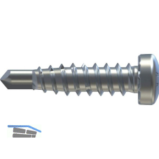 REISSER RP-r-LK-X REFABO Kantteilschraube 4.8x 20 Bimetall A2