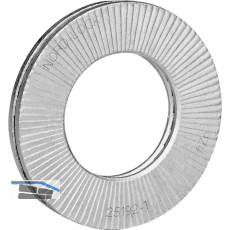 NORD-LOCK Keilsicherungsscheiben NL27sp zinklamellenbeschichtet, nach DIN25201