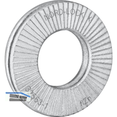 NORD-LOCK Keilsicherungsscheiben NLX 6sp zinklamellenbeschichtet, nach DIN25201