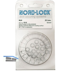NORD-LOCK Keilsicherungsscheiben NL 4 zinklamellenbeschichtet, - Blister SB-20