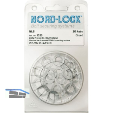 NORD-LOCK Keilsicherungsscheiben NL 8 zinklamellenbeschichtet, - Blister SB-20