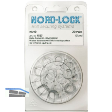 NORD-LOCK Keilsicherungsscheiben NL10 zinklamellenbeschichtet, - Blister SB-20