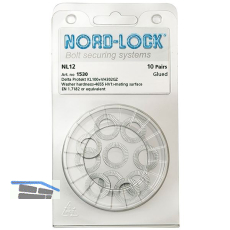 NORD-LOCK Keilsicherungsscheiben NL12 zinklamellenbeschichtet, - Blister SB-10