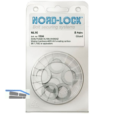 NORD-LOCK Keilsicherungsscheiben NL16 zinklamellenbeschichtet, - Blister SB- 8