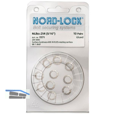 NORD-LOCK Keilsicherungsscheiben NL8ss Edelstahl A4, - Blister SB-10