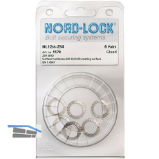 NORD-LOCK Keilsicherungsscheiben NL12ss Edelstahl A4, - Blister SB-6