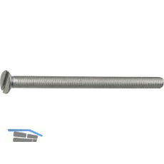 ~ISO2009 4.8 M10x 40 verzinkt Senkschraube mit Schlitz (DIN963A)