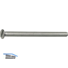 ~ISO2009 4.8 M10x 60 verzinkt Senkschraube mit Schlitz (DIN963A)