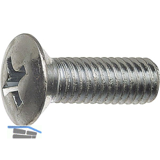 ~ISO7047 4.8 M 5x 20 Phillips KS verzinkt Linsensenkkopfschraube (DIN966A)