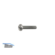 ~ISO1580 4.8 M 4x 12 verzinkt Flachkopfschraube mit Schlitz (DIN85A)