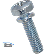 ~ISO7045 4.8 M 3x 8 Phillips Kreuzschlitz verzinkt Linsenschraube (DIN7985B)