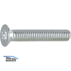 DIN965A 04.8 M 5x 90 TX25 verzinkt Senkschraube (�hnl.ISO14581)