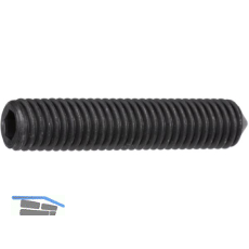 ISO4027 45H M 8x 8 blank Gewindestift mit Spitze und Innensechskant (DIN914)