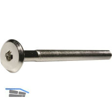 Flachkopfschraube M6x 90 G�te 4.8 verzinkt mit ISK SW 4