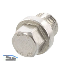 DIN910 G 1/4" Edelstahl A4 Verschlussschraube mit Rohrgewinde