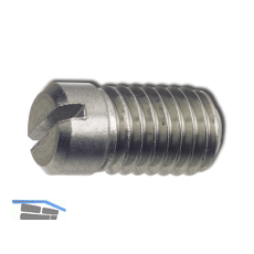 DIN427 14H M 4x 12 verzinkt Schaftschraube mit Schlitz und Kegelkuppe