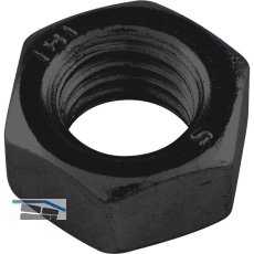 DIN934/ 8 M 6 Sechskantmutter schwarz-verzinkt