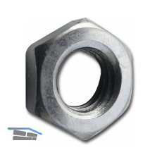 DIN936/17H M36x3 verzinkt flache Feingewinde-Sechskantmutter