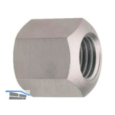 DIN6330B/10 M12 verzinkt Sechskantmutter 1.5 d