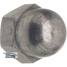 DIN1587/ 6 M10 blank Hutmutter hohe Form - Schl�sselweite nach ISO