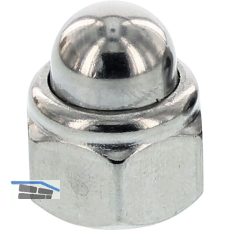 DIN986/ 8 M 5 verzinkt Sicherungs-Hutmutter mit Klemmteil