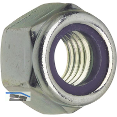 ISO7040 / DIN6924 8 M 5 verzinkt Sicherungsmutter hohe Form