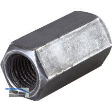 DIN6334 Kl.10 M10x 30 blank Sechskant-Langmutter 3 d