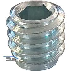 RAMPA Einschraubmuffe TYP SK M10x 40 AD:18,5 verzinkt mit Innensechskant