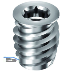 RAMPA Einschraubmuffe TYP SKD330 M 8x 18 AD:16 verzink-blau mit Bund