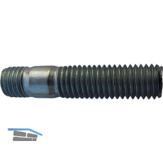DIN938 8.8 M16x 35 blank Stiftschraube Einschraubende ~1 d